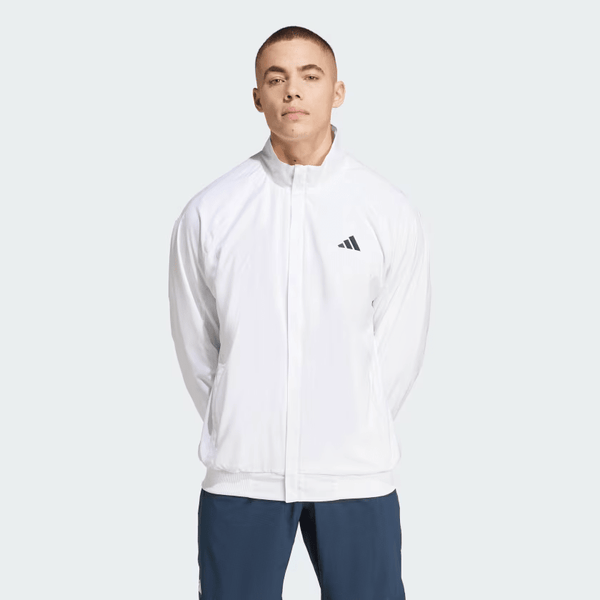 ADIDAS TENNIS WALK-ON JACKET WHITE MAN