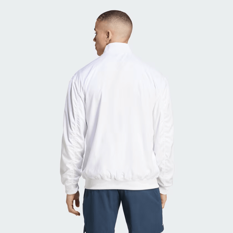 ADIDAS TENNIS WALK-ON JACKET WHITE MAN