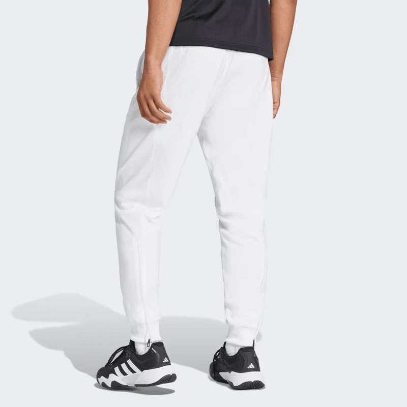 ADIDAS TENNIS WALK-ON PANTS WHITE MAN