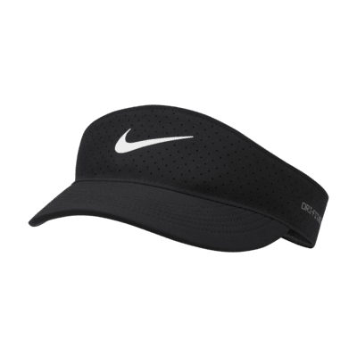 NIKE DRI-FIT ADV ACE TENNIS VISOR BLACK