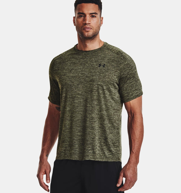 UNDER ARMOUR TECHâ„¢ 2.0 SHORT SLEEVE MARINE FREEN/BLACK MAN