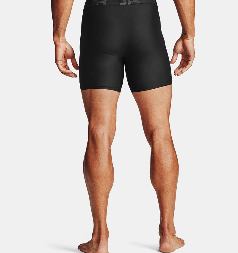 UNDER ARMOUR TECHâ„¢ 6" BOXERJOCK BLACK (2X)