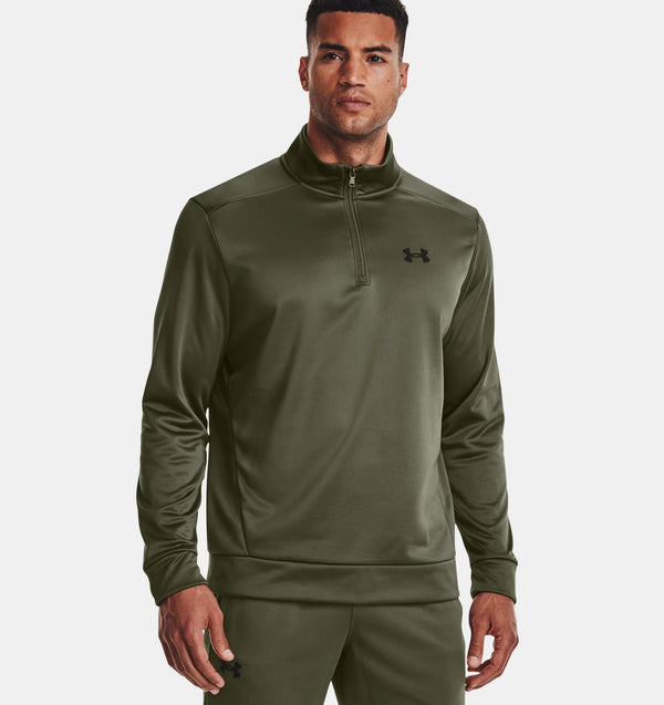 UNDER ARMOUR FLEECE® ¼ ZIP MARINE GREEN MAN