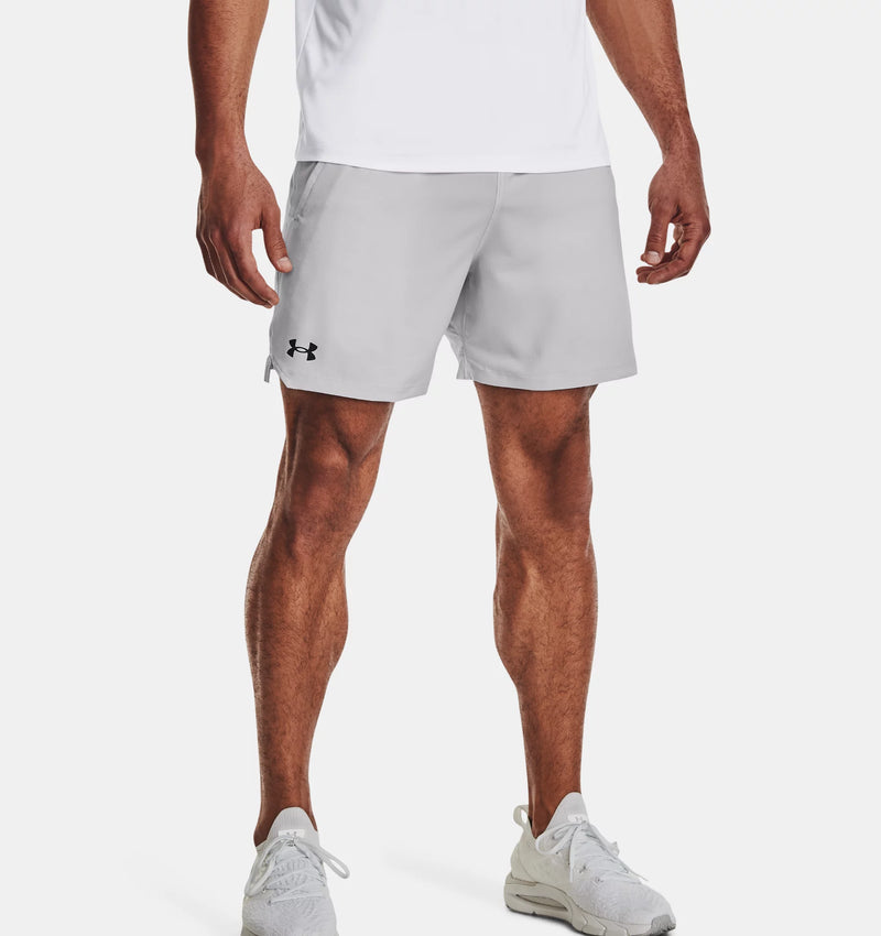 UNDER ARMOUR VANISH WOVEN 6" SHORTS HALO GRAY MAN