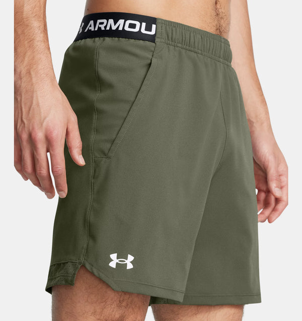 UNDER ARMOUR VANISH WOVEN 6" SHORTS MARINE GREEN MAN