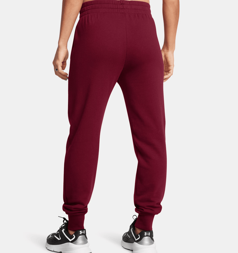 UNDER ARMOUR RIVAL FLEECE JOGGERS CARDINAL WOMAN