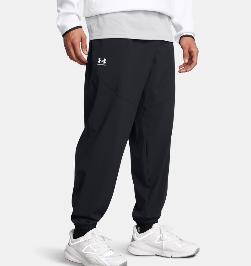 UNDER ARMOUR VIBE WOVEN JOGGERS BLACK MAN