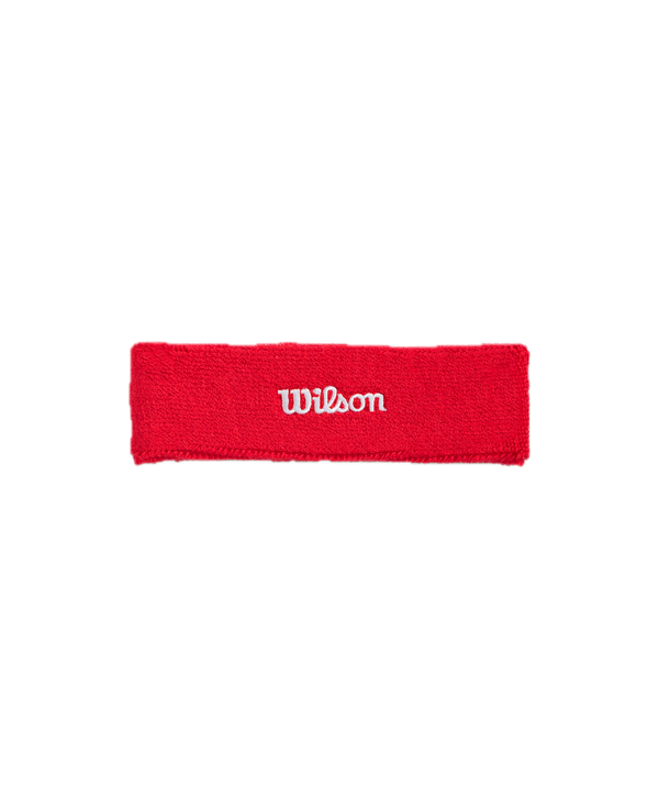 WILSON HEADBAND RED