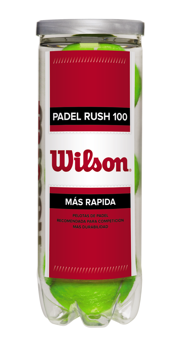 WILSON PADEL BALL RUSH 100 (3X)