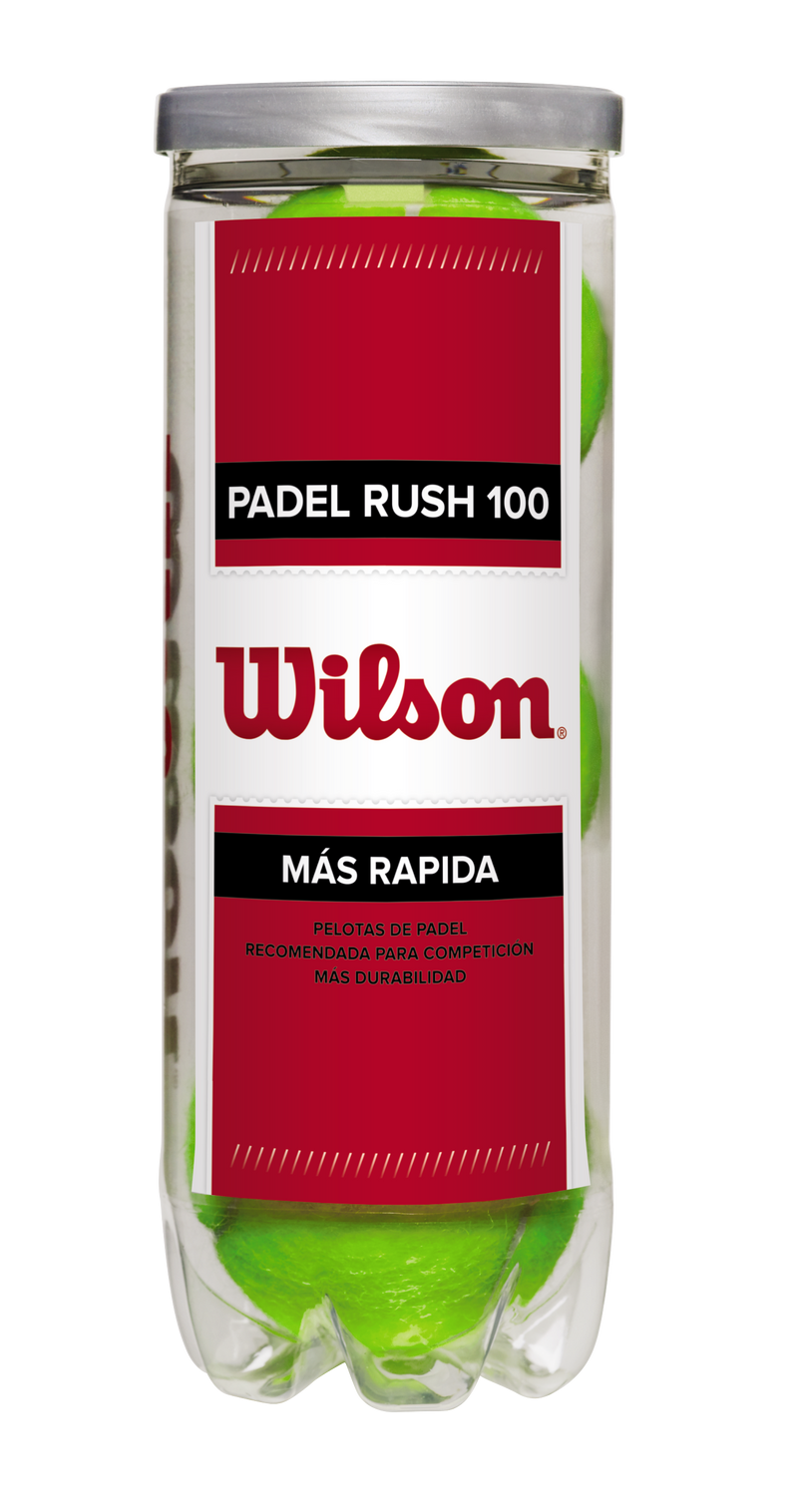 WILSON PADEL BALL RUSH 100 (3X)