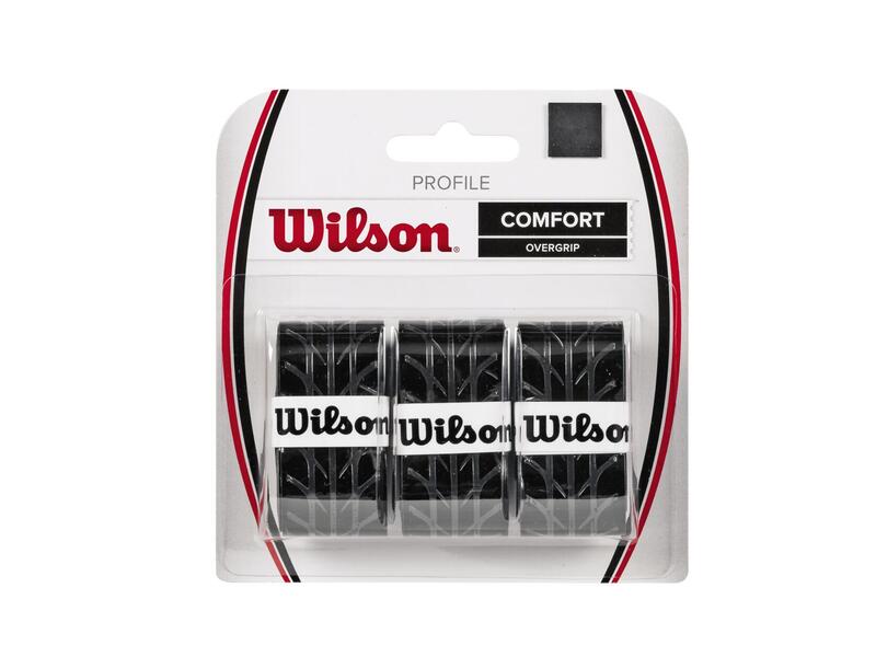 WILSON PROFILE OVERGRIP BLACK (3X)