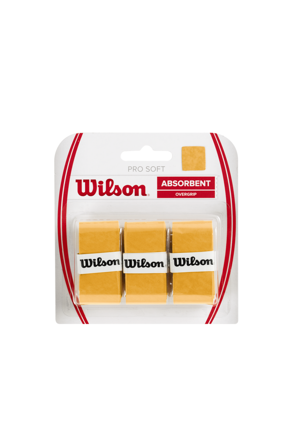 WILSON PRO SOFT OVERGRIP GOLD (3X)