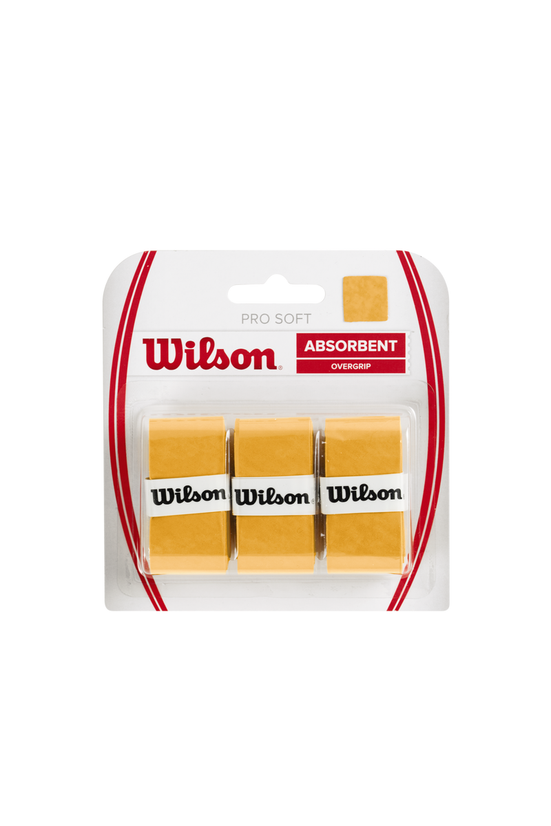 WILSON PRO SOFT OVERGRIP GOLD (3X)