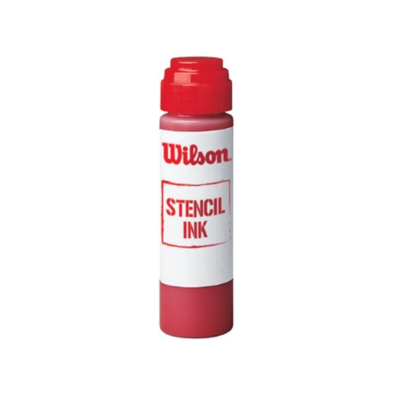 WILSON STENCIL INK RED