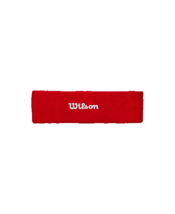 WILSON HEADBAND RED