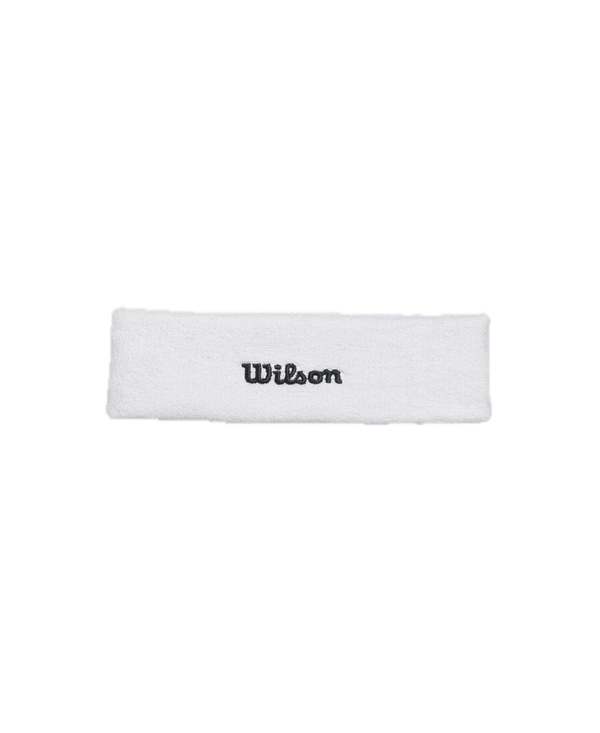 WILSON HEADBAND WHITE