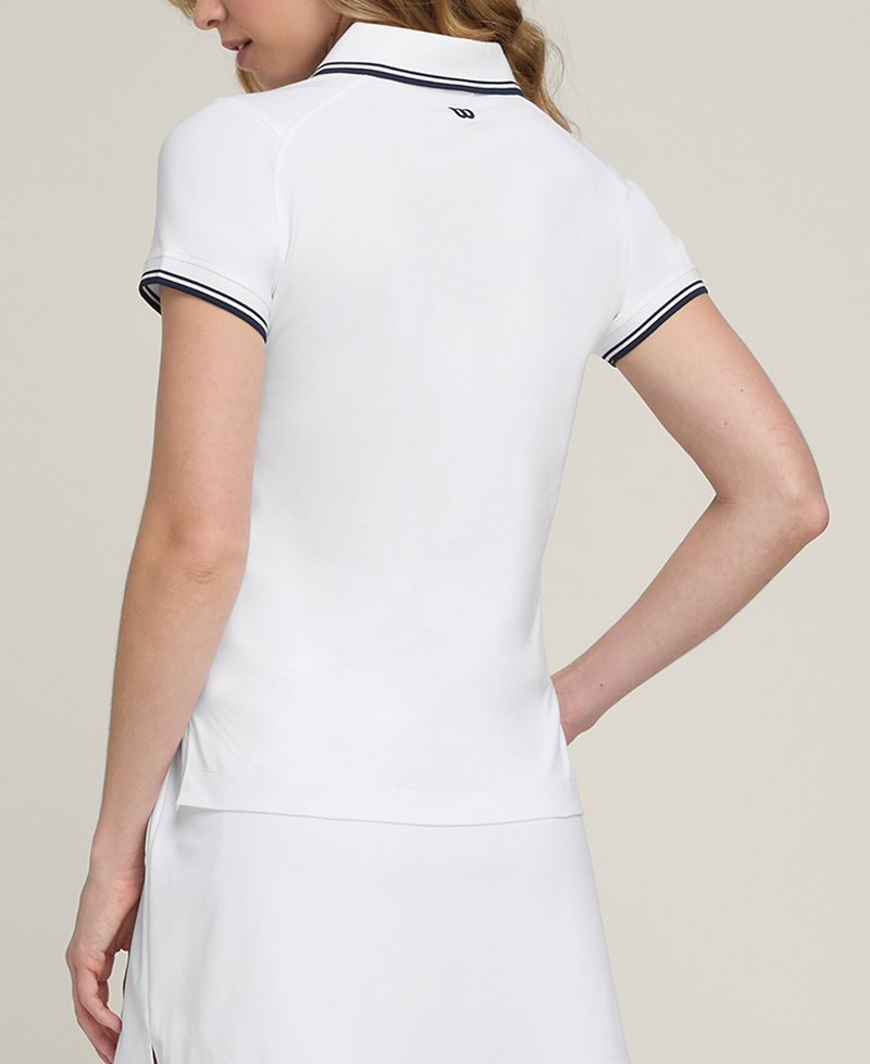 WILSON TEAM POLO WHITE WOMAN