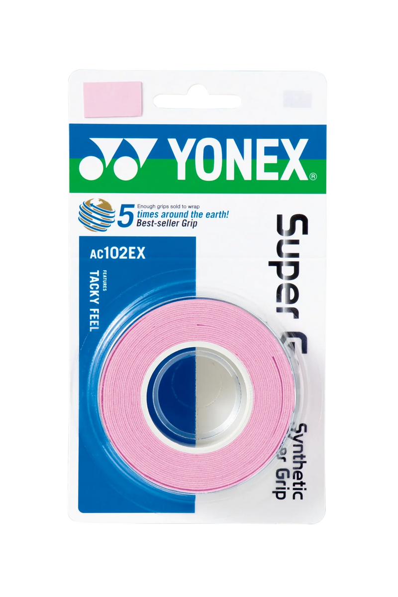 YONEX SUPER GRIP FRENCH PINK (3X)