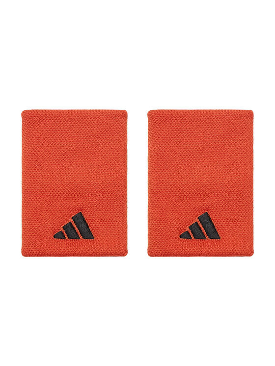 ADIDAS TENNIS WRISTBAND LARGE ORANGE (2X)