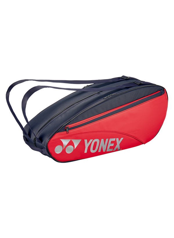 YONEX TEAM RACQUET BAG 6R BLACK/RED