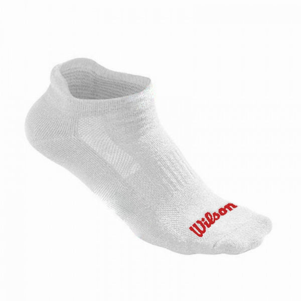 WILSON NO SHOW SOCKS WHITE (3X)