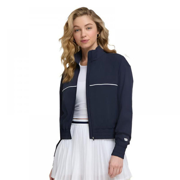 WILSON TEAM WARM-UP JACKET NAVY WOMAN