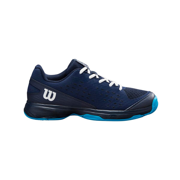 WILSON RUSH PRO NAVY/WHITE JUNIOR