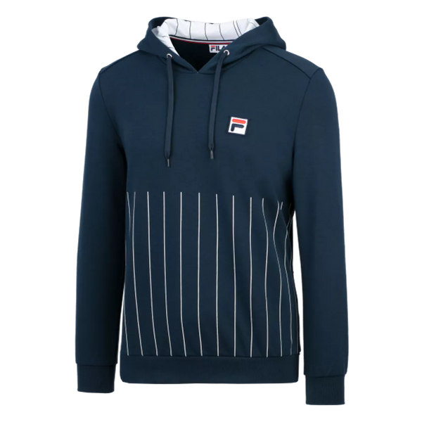 FILA HOODY MISHA PEACOAT BLUE/STRIPES MAN