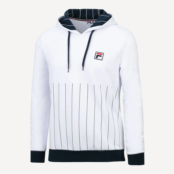 FILA HOODY MISHA WHITE/STRIPES MAN