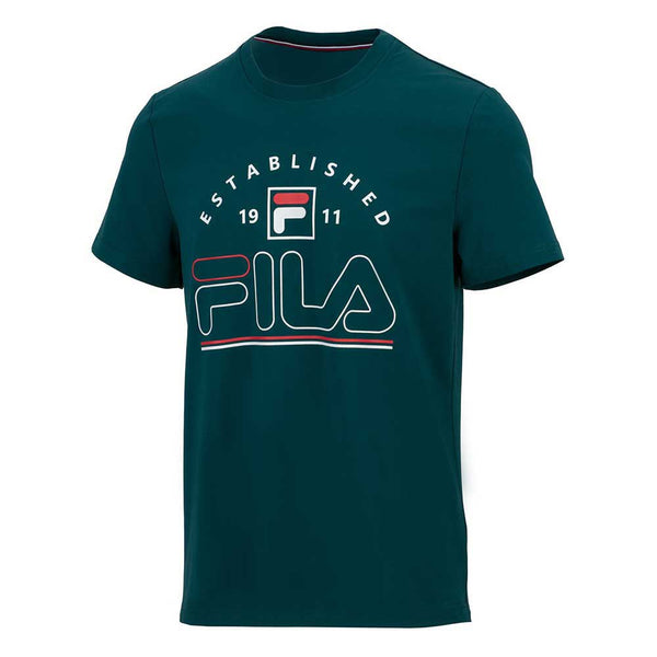 FILA T-SHIRT JAY DEEP TEAL MAN