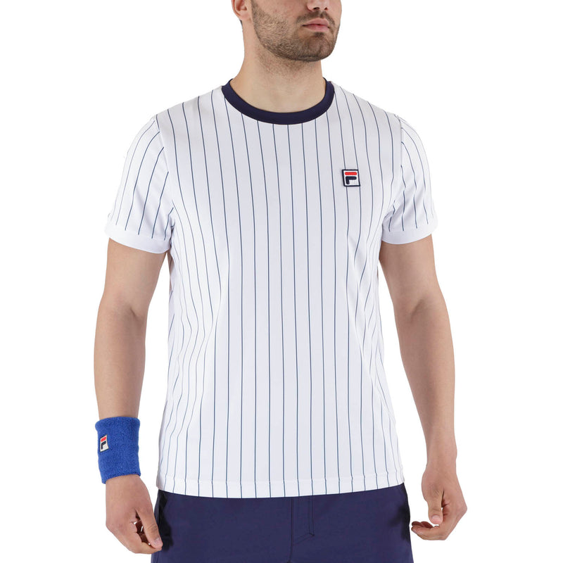 FILA SHIRT STRIPES WHITE MAN