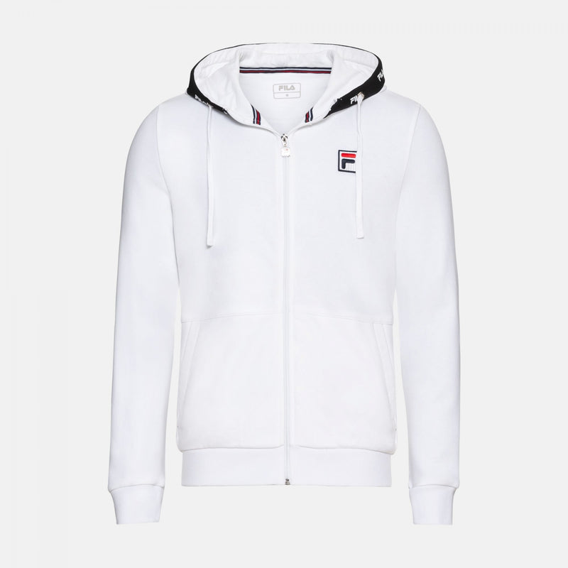 FILA SWEAT JACKET WHITE WOMAN