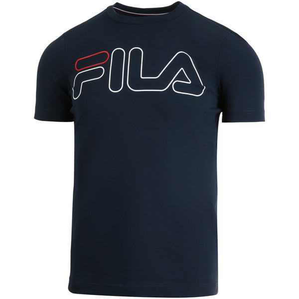 FILA T-SHIRT RICKI PEACOAT BLUE MAN