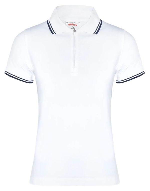 WILSON TEAM POLO WHITE WOMAN