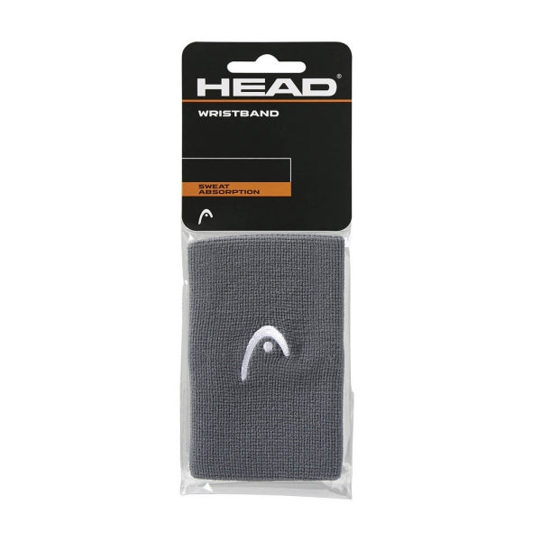 HEAD JUMBO WRISTBAND ANTHRACITE (2X)