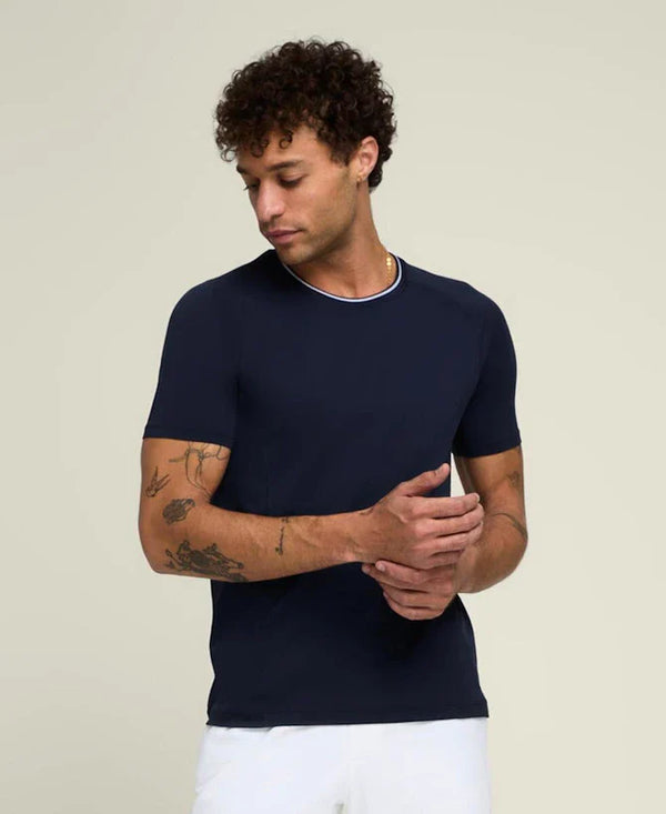 WILSON TEAM SEAMLESS CREW NAVY MAN