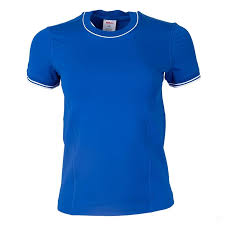 WILSON TEAM SEAMLESS TEE BLUE WOMAN