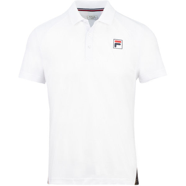 FILA POLO ARNAUD WHITE/MULTICOLOR MAN