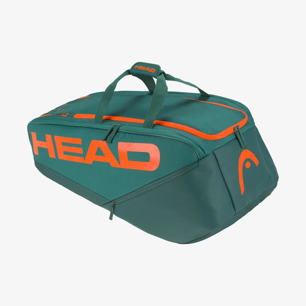 HEAD PRO RACQUET BAG XL DARK CYAN/FLUO ORANGE