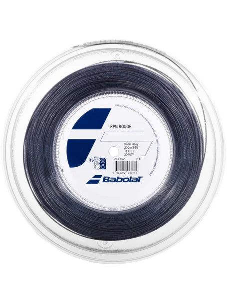 BABOLAT RPM BLAST ROUGH DARK GREY 200 m