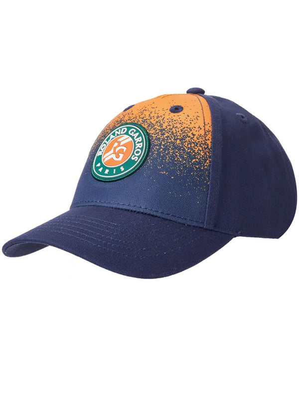 ROLAND GARROS GRAPHIC HAT NAVY/CLAY JUNIOR