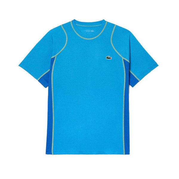 LACOSTE TENNIS T-SHIRT BLUE MAN