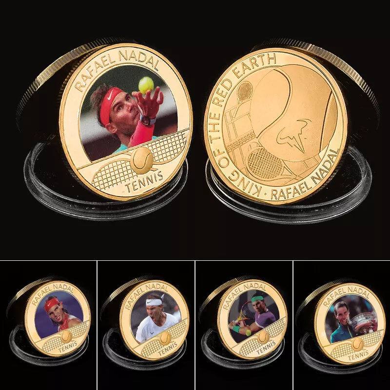 RAFAEL NADAL GOLD COMMEMORATIVE COINS BOX SET