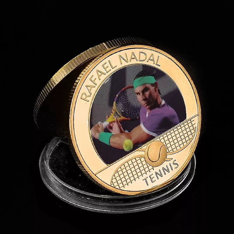 RAFAEL NADAL GOLD COMMEMORATIVE COINS BOX SET