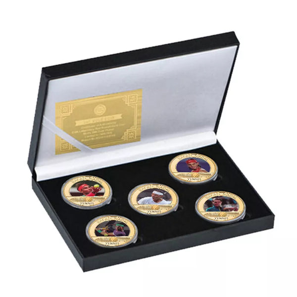 RAFAEL NADAL GOLD COMMEMORATIVE COINS BOX SET