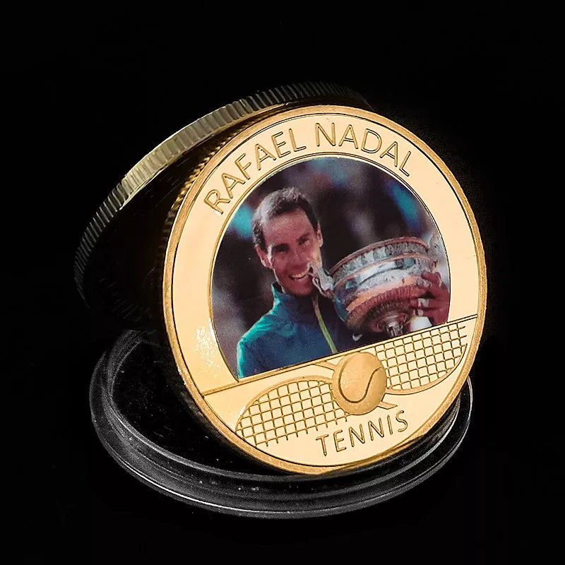 RAFAEL NADAL GOLD COMMEMORATIVE COINS BOX SET