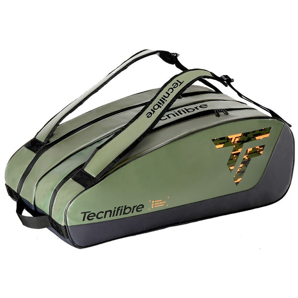 TECNIFIBRE TOUR ENDURANCE KHAKI BAG 12R GREEN/BLACK