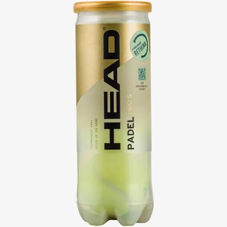 HEAD PADEL PRO S BALLS (3X)