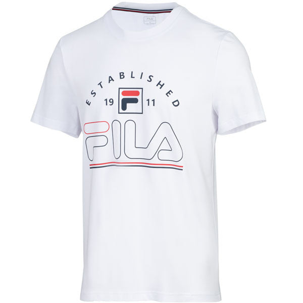 FILA T-SHIRT JAY WHITE MAN