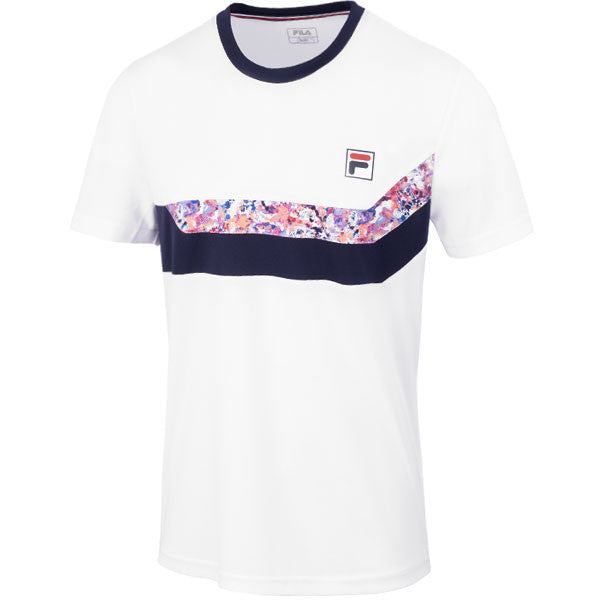 FILA T-SHIRT LUCA WHITE MAN